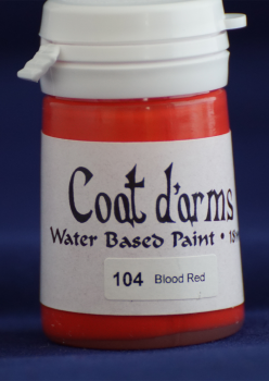 ​Coat d’arms 104 Blood Red